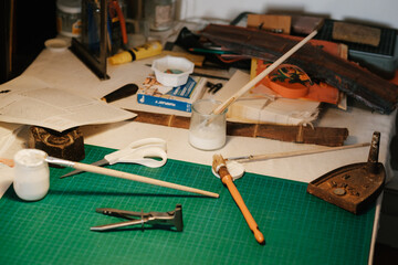 atelier de reliure traditionnelle © Alice