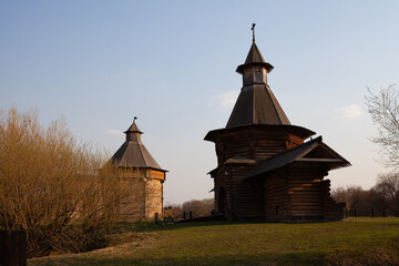 Fototapeta premium old wooden church