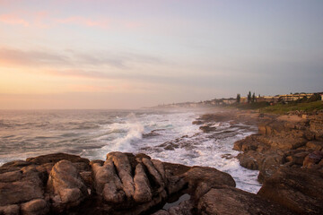 sunset over the sea in South Africa