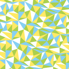 Colorful triangle pattern - vector