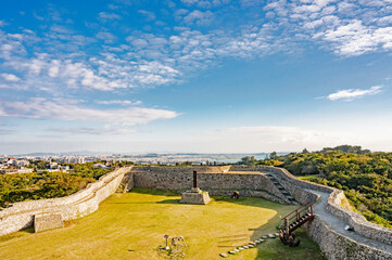 沖縄　中城城跡の二の郭