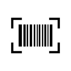 Scanning barcode icon
