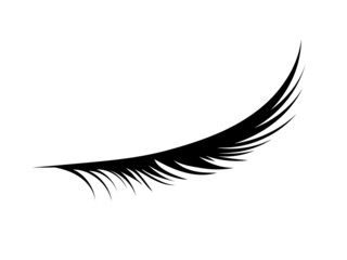 Eyelashes Logo Vector