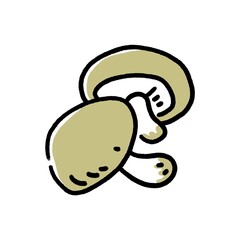 椎茸のイラスト