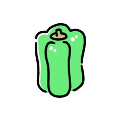 ピーマンのイラスト