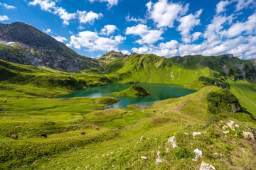 Aussicht auf den Schrecksee