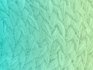 Green and turquoise woven textured background