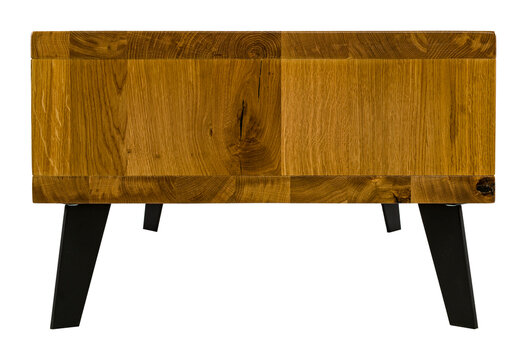 Wooden cabinet. A coffee table