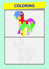 This page has been prepared to improve children's drawing and coloring activities with unicorns.