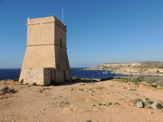 Maltanskie wybrzeze.
