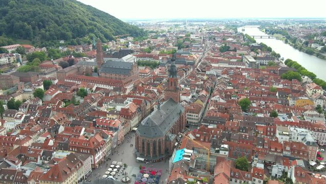 heidelberg from above germany