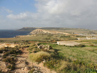 Fototapeta na wymiar Maltanskie wybrzeze.