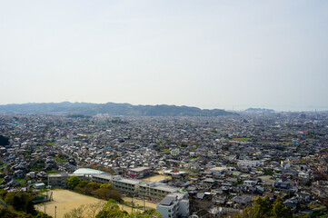 Fototapeta na wymiar 新居浜市の眺望