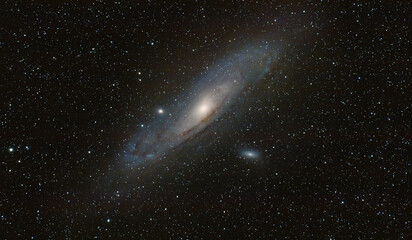 Andromeda galaxy  - obrazy, fototapety, plakaty