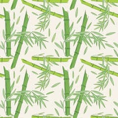 Seamless bamboo pattern - 500580512