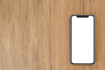 phone with blank screen