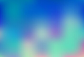 Light BLUE vector abstract bokeh pattern.