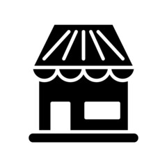 store icon new simple vector