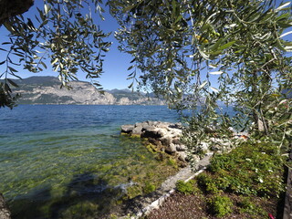 Seelandschaft am Gardasee