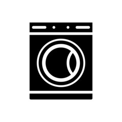 washing machine new icon vector simple