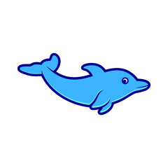 Dolphins Logo can be use for icon, sign, logo and etc