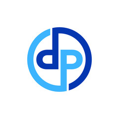 DP Logo can be use for icon, sign, logo and etc