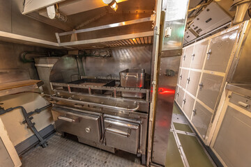 Interior of Submarine kitchen