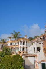 Obraz premium Architecture of the Old Town of Almogia in Andalusia, Spain