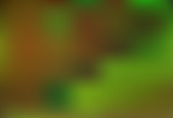 Light Green vector abstract blurred template.