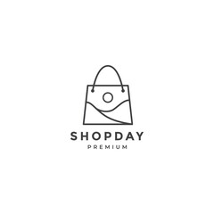 shop logo line minimalist design cool