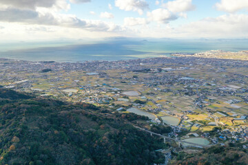 愛媛県　伊予市・松前町・松山市の風景