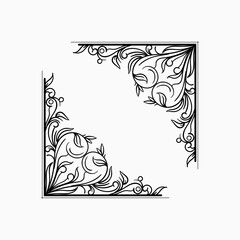 vintage design element for decoration