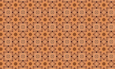 Ethnic textile decorative ornamental seamless pattern.