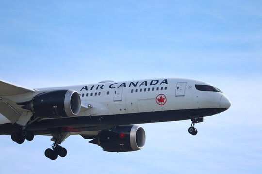 Amsterdam, the Netherlands - April, 18th 2022: C-GHPQ Air Canada Boeing 787-8 Dreamliner