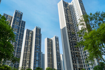 Fototapeta na wymiar Environment of large residential area