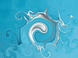 Abstract color background. Digital illustration