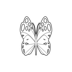 Butterfly vector icon