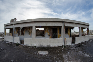 Fototapeta premium City in ruins