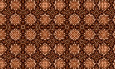 Colorful seamless pattern and decorative elements. Paisley. Indian style. Design for fabrics.