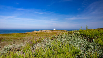 Pointe  et phare des poulains belle-ile en mer © Olivier