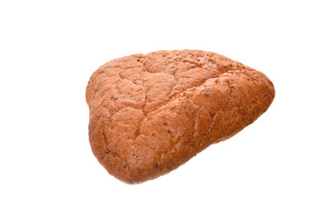 bread isolated on white background
