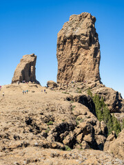 Fototapeta premium Roque Nublo Boulder, Grand Canary island, Spain.