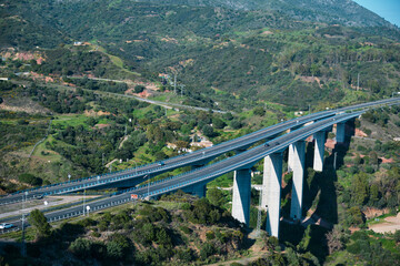 Rio Verde Viaduct Bridge, Marbella, Spain on the Costa del Sol