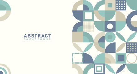 Geometric abstract background template for design wallpaper. Posters, banners. Vector illustration.