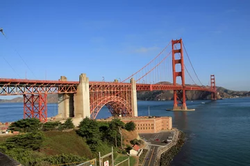 Foto auf Acrylglas Golden Gate Bridge Golden Gate bridge in San Francisco in California, USA