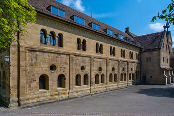Fototapeta premium Maulbronn Monastery is a former Cistercian abbey and one of the best-preserved in Europe. Baden Wuerttemberg, Germany,