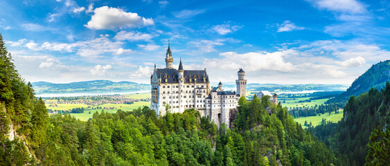 Fototapeta Neuschwanstein Castle in Germany obraz