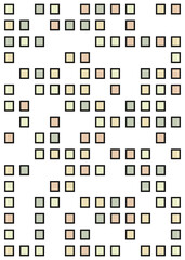 Offset Quads generative art background art illustration