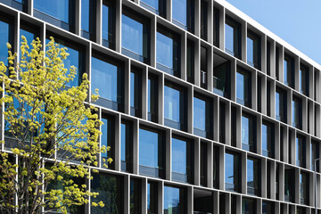 modern office building facade, corporate real estate exterior - - 500622982