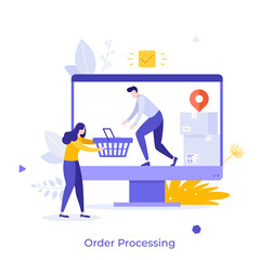 Vector Business Character Concept Template